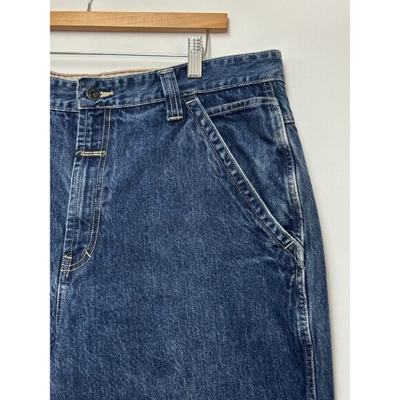 Marithe Francois Girbaud Jeans Mens 38 Blue Straight Leg Short - Picture 6 of 16